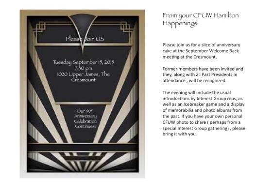 CFUW Hamilton Sept Invitation
